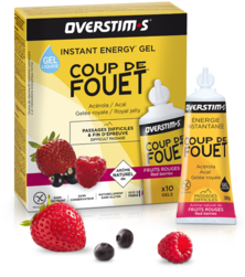 OVERSTIM'S GEL Coup de Fouet Liquide Fruits Rouges