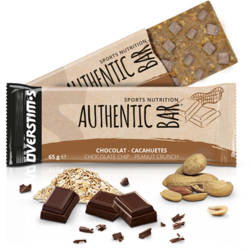 OVERSTIM'S AUTHENTIC BAR CHOCOLAT CACAHUETES